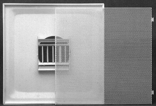 METALAIRE model 7600 perforated face 24x24 lay-in diffusers